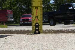 Tripping hazards walkway